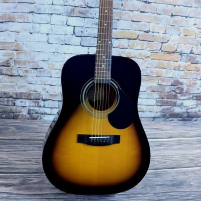 Samick SMS100VS  Arched Back Dreadnought Acoustic Guitar-New Old Stock for sale