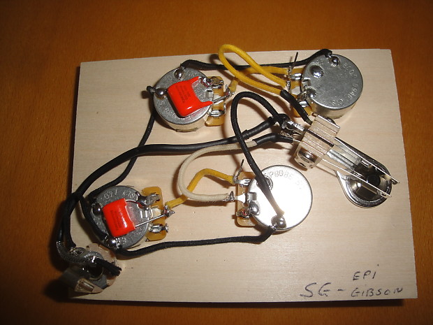 Epiphone sg store wiring harness