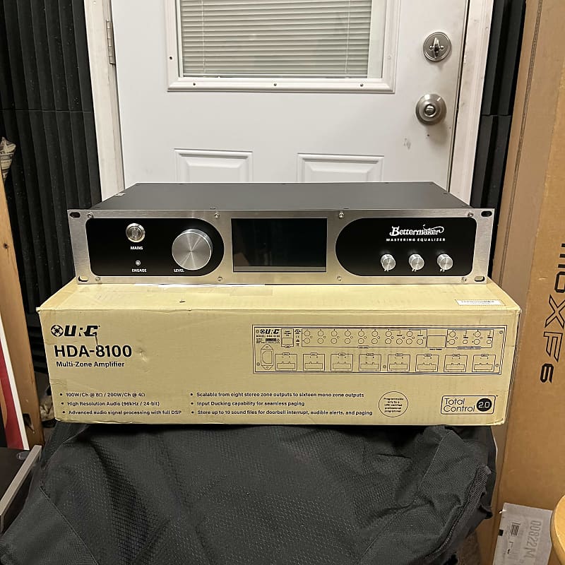 Bettermaker MEQ Mastering Equalizer EQ Rack Module with Box | Reverb