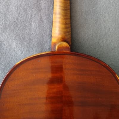 Vintage, Unbranded German made 4/4 Stradivarius 1716 Violin 1900s image 9
