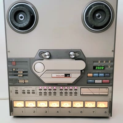 TASCAM 58, Pro Serviced 1/2" 8-Track Open Reel Half Inch Tape Recorder image 1