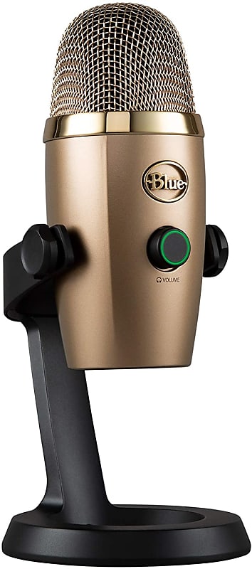 Blue Yeti - 988-000086 - Nano Microphones Premium USB Microphone - Gold image 1