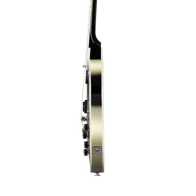 Epiphone Adam Jones Les Paul Custom Art Collection Electric Guitar, Case Included - Korin Faught's, "Sensation" - Antique Silverburst image 4