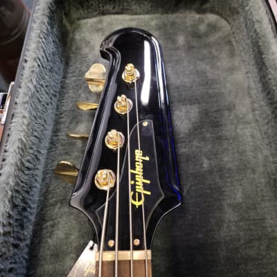 Epiphone Rex Brown Thunderbird Bass - Ebony w/ Hard Case image 18