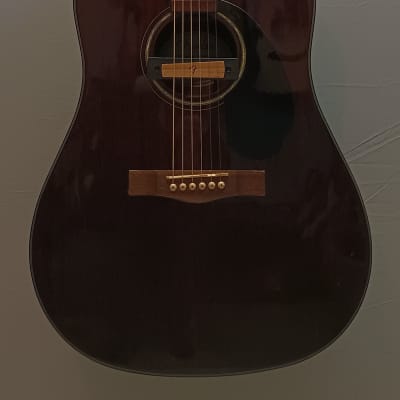 Fender DG-8M Solid Mahogany Top, w/pickup Dreadnaught Acoustic for sale