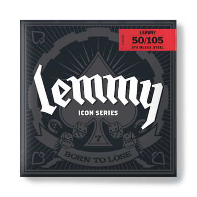 Dunlop Lemmy Kilmister Icon Signature Bass Strings; 50-105 image 1