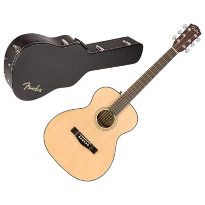 Fender 0962713221 CT-140SE NAT W/C Acoustic Electric Guitar w/ Case, Stand, and Tuner image 8