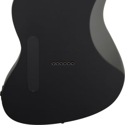 Fender Jim Root Jazzmaster Electric Guitar, Flat Black w/ Hard Case image 3