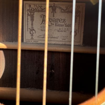 Alvarez Yari Anniversary Model DY-39 1987 - Natural image 3