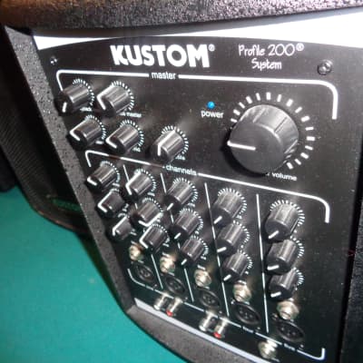 Kustom Profile 200 PA. System With Speaker Cables image 3