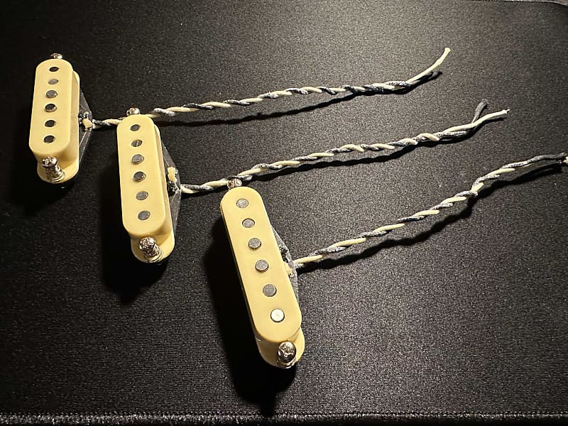 Deliverance Pickups MADE IN USA Hand Wound B-59 SRV Type tones SSS Strat - your choice of covers image 1
