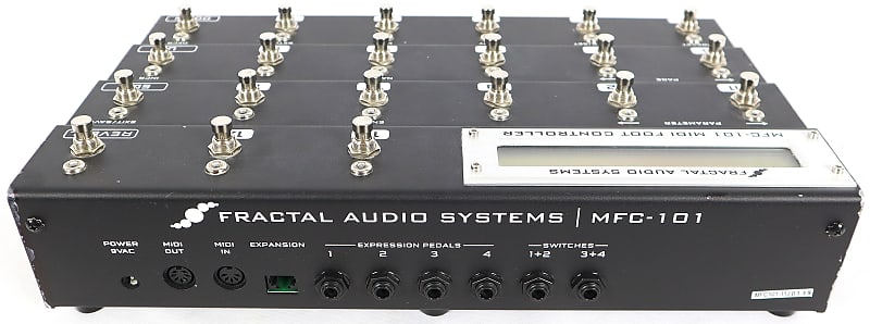 Fractal Audio MFC-101 Mark I MIDI Foot Controller | Reverb