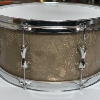 INDe Kalamazoo Series Oxidized Bronze 6.5X14 Snare Drum image 2