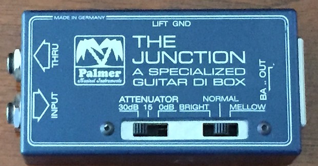 Palmer THE JUNCTION ギターDIボックス Palmer THE JUNCTION ギターDIボックス Palmer PDI-09 Junction