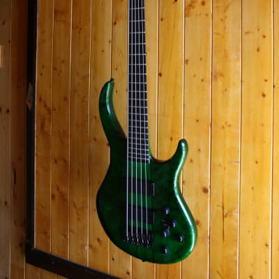 Inyen IBP-500 5 String Bass Guitar - Trans Green *Showroom Condition image 3