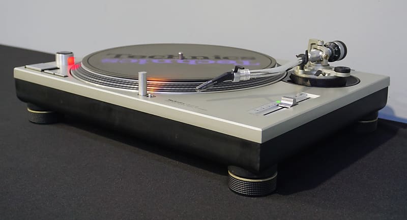 Technics SL-1200 MK2 Original Silver Professional DJ Turntable - 240V -  Serviced