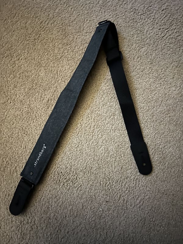 Strandberg Black Guitar Strap Reverb