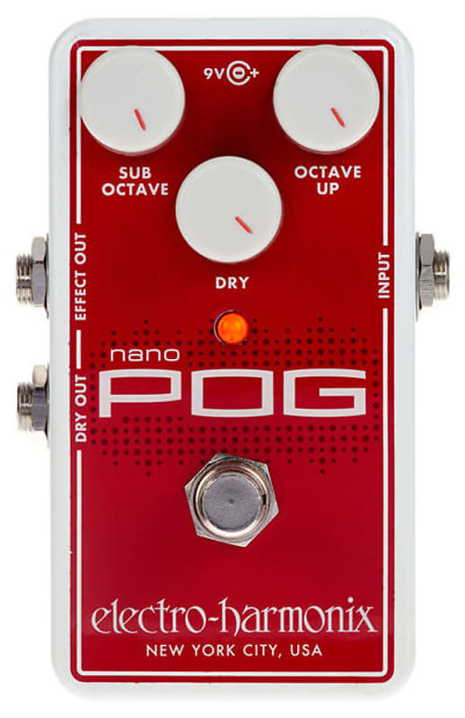 Electro Harmonix Nano Pog Octave Pedal image 1
