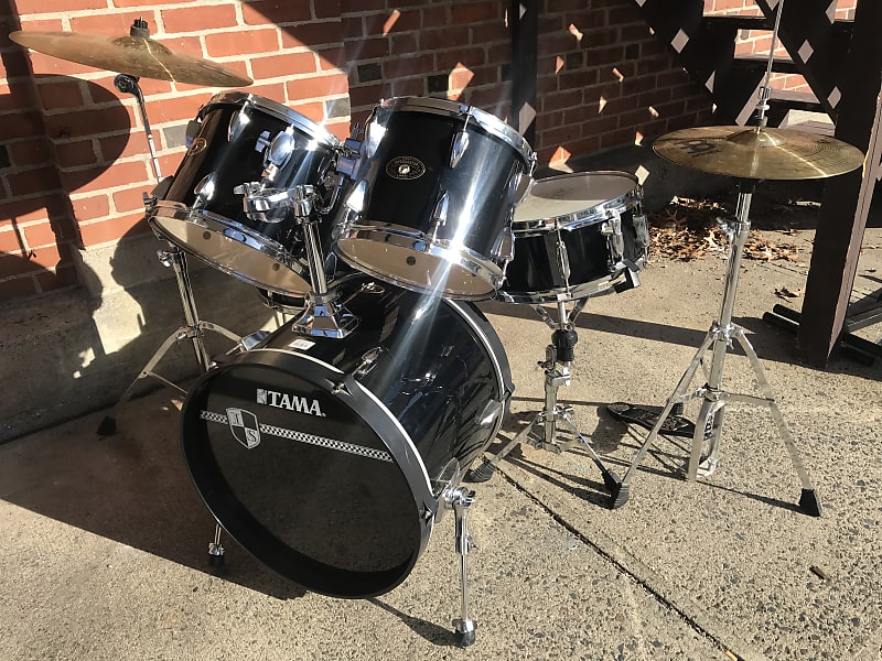 Tama Imperialstar 5-Piece Complete Drum Set with Meinl Cymbals Used image 1