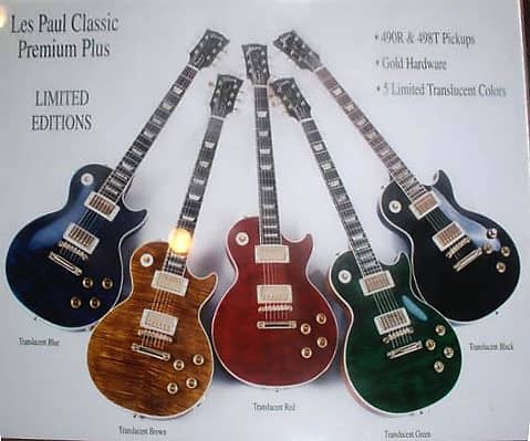 Gibson Les Paul Classic Premium Plus Cherry Sunburst 1995