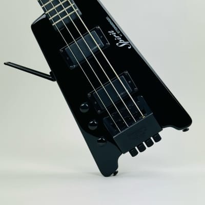 Steinberger Spirit XT-2, "One For My Lefty Bass Brothers!" 2023 - Black image 1