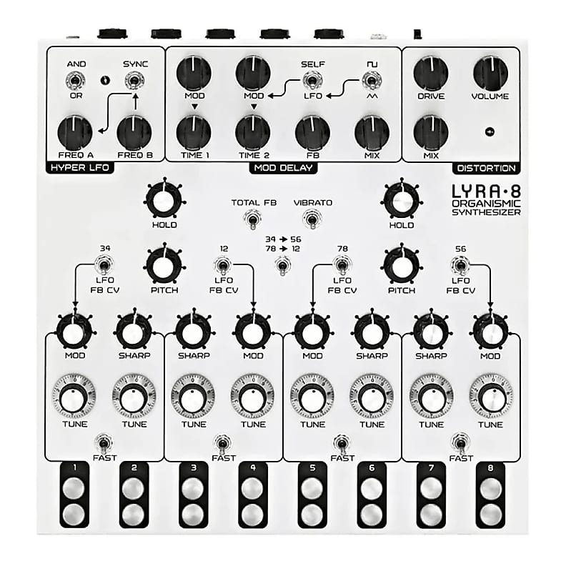 Soma Laboratory Lyra-8 Organismic Synthesizer | Reverb