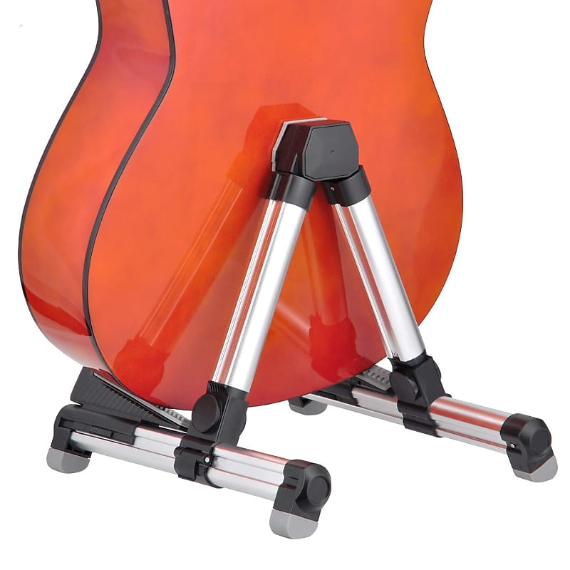 CAHAYA Guitar Stand Floor Universal for Acoustic Electric Guitars Bass  Accessories Banjo Stand Rotate to Adjust Height from 30.7 to 37 Inch  Folding