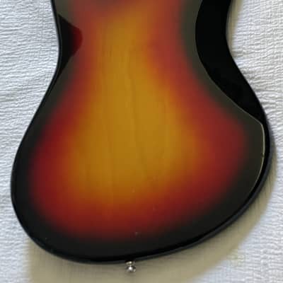 1970's Lyle 1802T Sunburst Electric Guitar Like Epiphone ET-270 Cobain MIJ Matsumoku Japan image 11