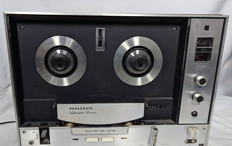 Panasonic RS-790AD Automatic Reverse Reel to Reel Tape Deck - 1970s