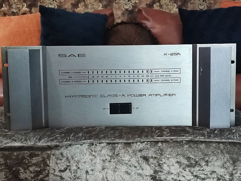 SAE X25A Hypersonic Class A Power Amplifier Reverb