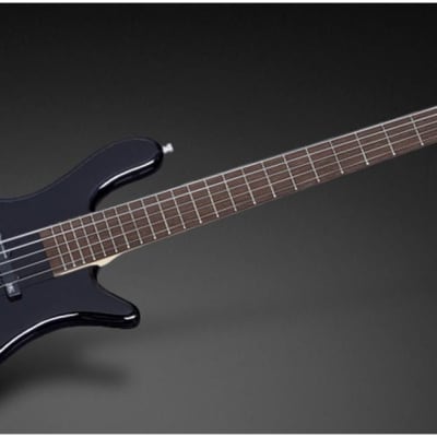 Warwick RockBass Streamer LX 5-String, Black Solid High Polish, Active, Fretted, Free Shipping, Mint image 2