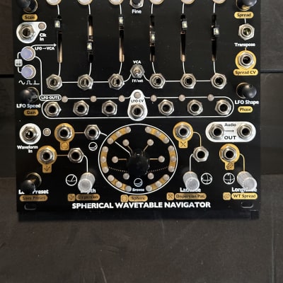 4MS Spherical Wavetable Navigator - Black | Reverb