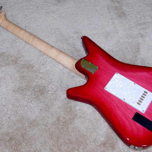 Ernie Ball Music Man Albert Lee Signature SSS Electric Guitar*Pink Burst*Mint* image 9