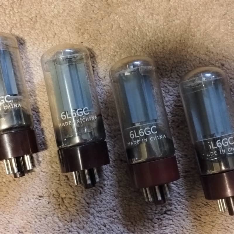 JJ 6L6GC Burned In Power Vacuum Tubes for Electric Guitar