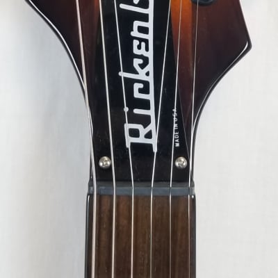 Rickenbacker 480XC 90th Anniversary Electric Guitar, TobaccoGlo W/Vintage Case image 10