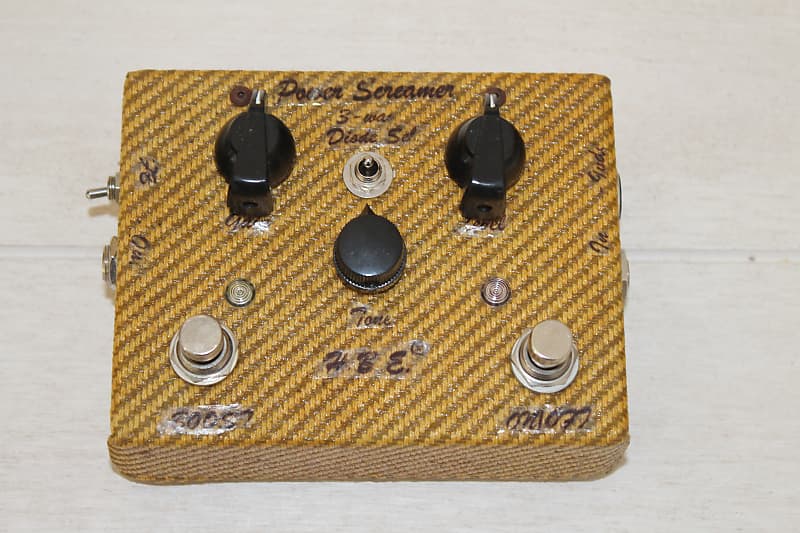 ギター HomeBrew Electronics HBE Power Screamer Homebrew Electronics HBE Power Screamer Overdrive Pedal