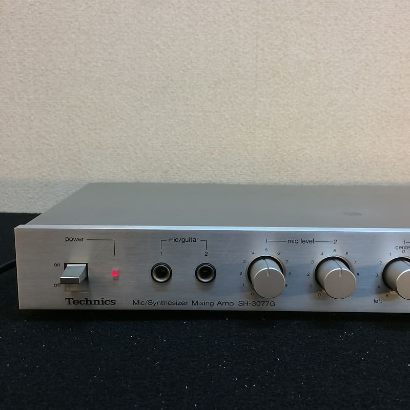 Technics ミキシングアンプ　SH-3077G Technics SH-3077Gの仕様 テクニクス