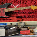 2019 Fender Custom Shop 1963 Relic Stratocaster Black w/ Red Tortoiseshell Guard