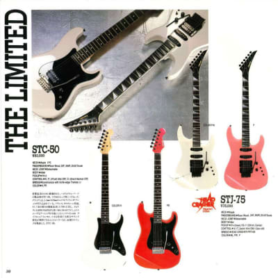 Fernandes Allan Holdsworth STC-50- San Dimas vibes. | Reverb