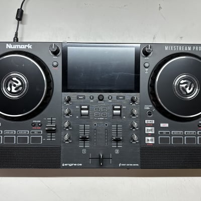 Numark Mixstream Pro 2-Channel Standalone Streaming DJ Console 2021 - Present - Black image 2