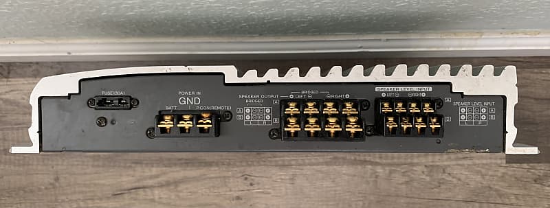 KENWOOD KAC-746 4チャンネルパワーアンプ Kenwood KAC-746 amplifier 4 Channel Old School amp - YouTube