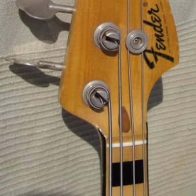 Fender Jazz Bass 1974 Natural, black block inl. image 3