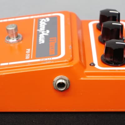 Maxon Rotary Phaser PH-350 80's Orange Electric Guitar Effects Pedal W/ PSU image 6
