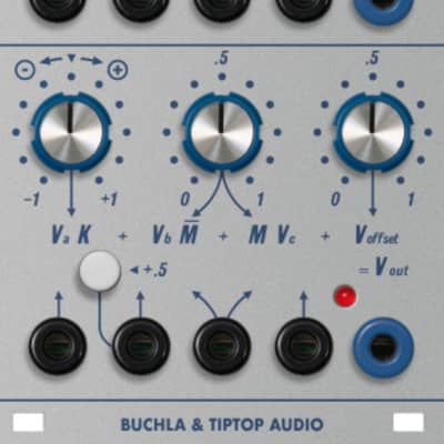 Tiptop Audio & Buchla Model 257t Dual Voltage Processor Eurorack Module image 1