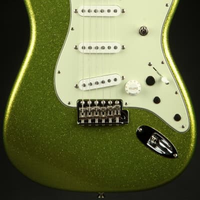 Fender Custom Shop Dick Dale Signature Stratocaster NOS - Chartreuse Sparkle image 2
