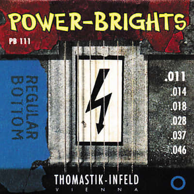 Thomastik Infeld PB111 Power-Brights Electric Guitar Strings 11-46 image 1