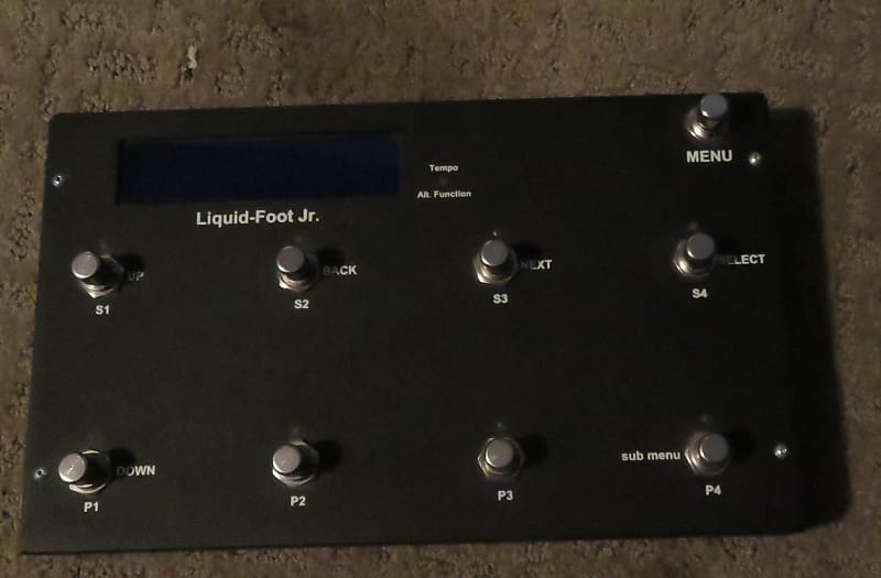 FAMC music liquid foot jr midi foot controller power supply incld