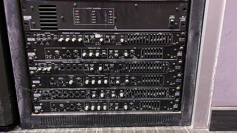 Rane CP64, Commercial Processor, Preamp, Equalizer, Rack mount image 1