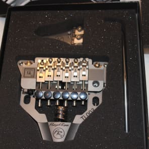 Floyd Rose FRX Tremolo System Titanium 2016 Titanium | Reverb