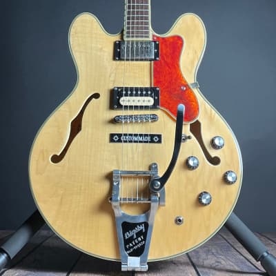 Epiphone Sheraton II, Bigsby w/HSC- Natural (Used) | Reverb